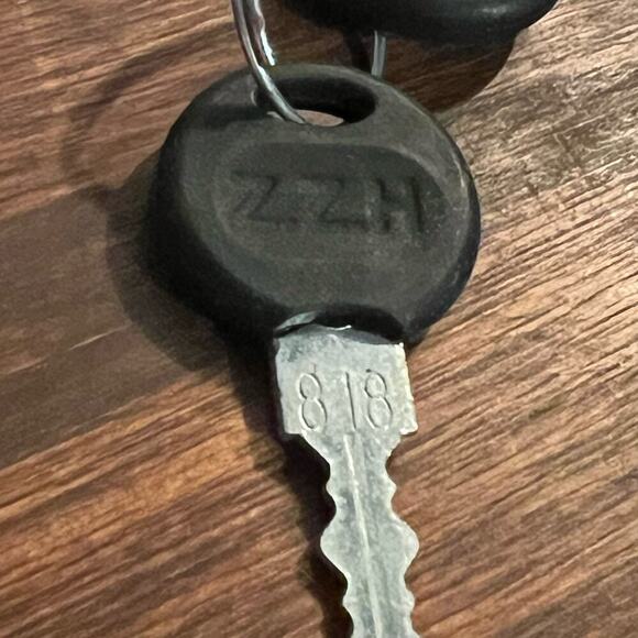 Replacement Camper RV Door Cabinet Key Marked ZZH #818 - Picture 2 of 4